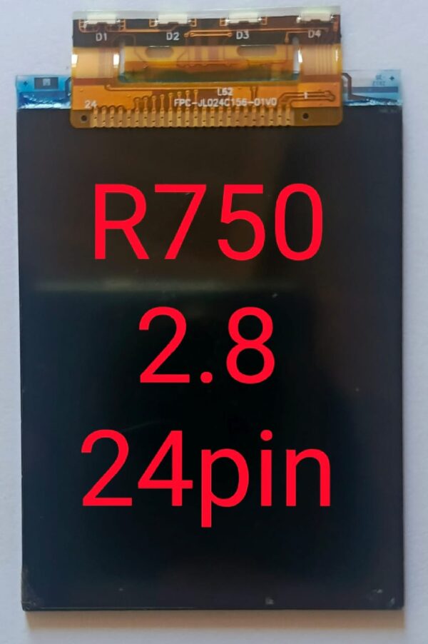R750 24 Pin 2.8 Lcd