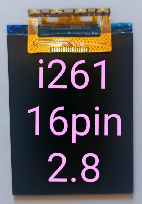 i261 16 Pin 2.8 Lcd