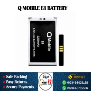 Q Mobile E4 Battery