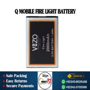 Q Mobile Fire Light Battery
