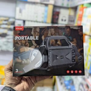 Compact Wireless MP3 Bluetooth Speaker with FM Radio & Multi-Input Support